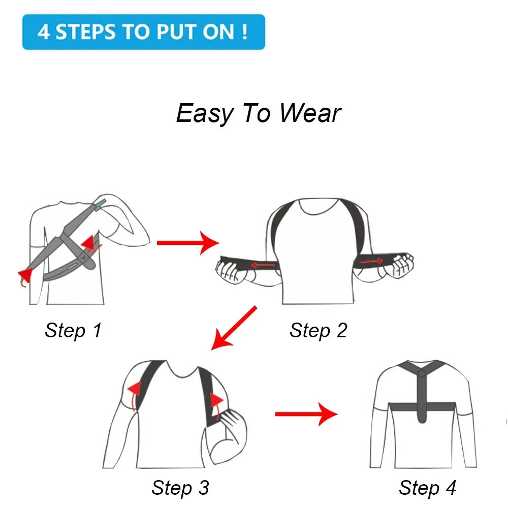 The BASE - Back Posture Corrector Belt Brace